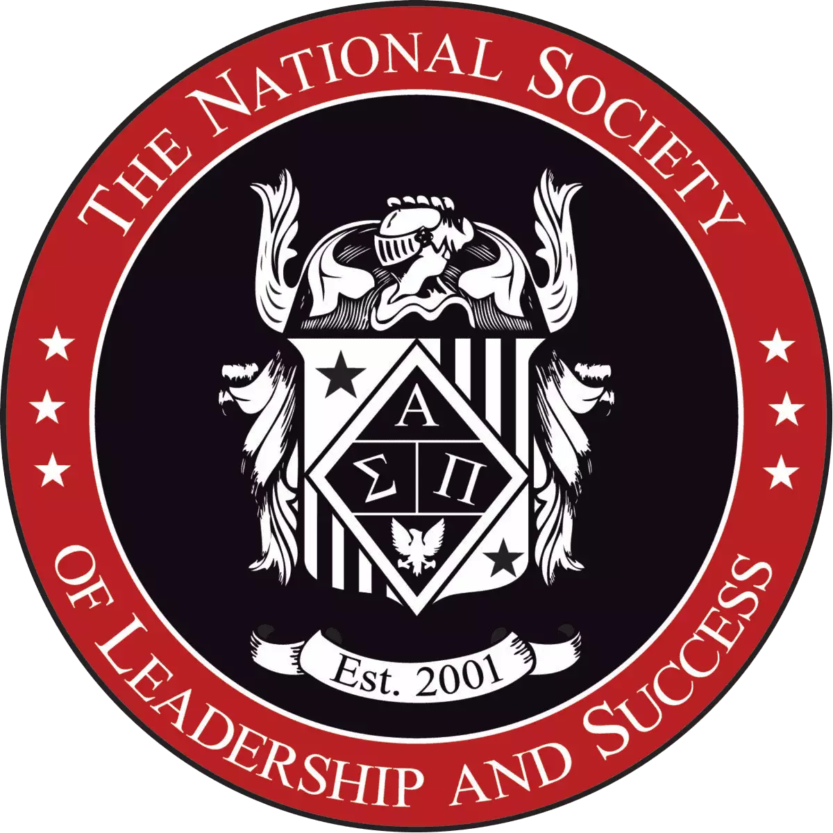 The National Society of 领导 and Success seal