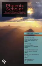 Phoenix Scholar Newsletter volume 1 issue 4