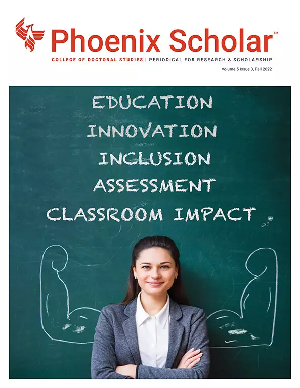 Phoenix Scholar Newsletter volume 5 issue 3 Fall 2022