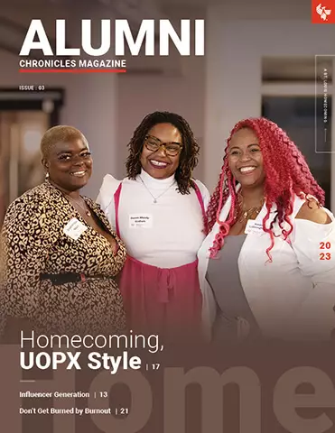 Alumni Chronicles magazine, Issue 2 - Homecoming UOPX Style