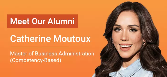 Meet our UOPX alumni Catherine Moutoux, Master of Business Administration (Competency-Based)