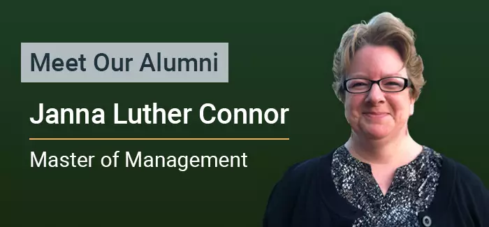 Meet our UOPX alumni Janna Connor, Master of Management