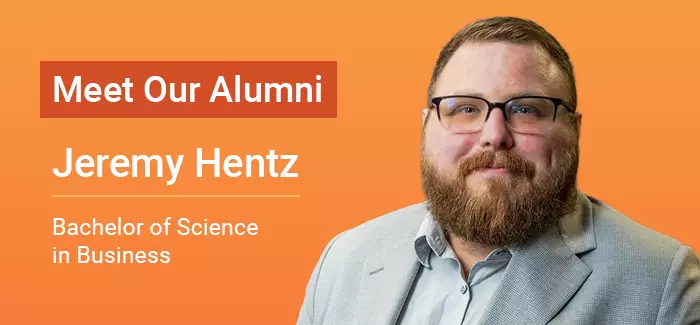 Meet our alumni Jeremy Hentz, Bachelor of Science in Business