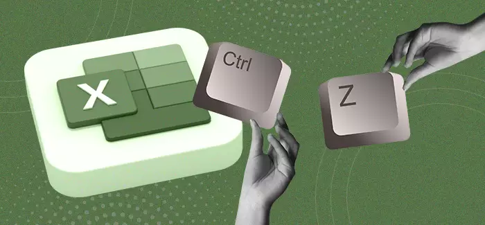 Hands holding extra large keycaps to signify excel shortcuts