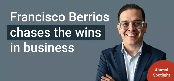 UOPX alumni Francisco Berrios chases the wins in business
