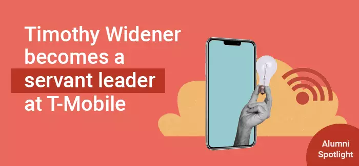 UOPX alumni Timothy Widener becomes a servant leader at T-Mobile