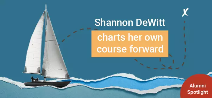 Shannon DeWitt charts her own course forward