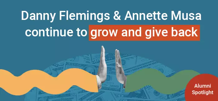 UOPX alumni Danny Flemings & Annette Musa continue to grow and give back