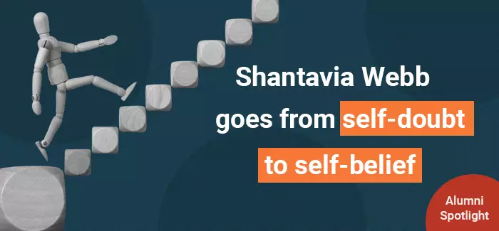 UOPX alumni Shantavia Webb goes from self-doubt to self-belief