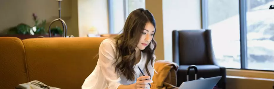 A student develops the framework of her traditional dissertation