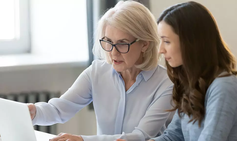 A forensic accountant investigates financial records