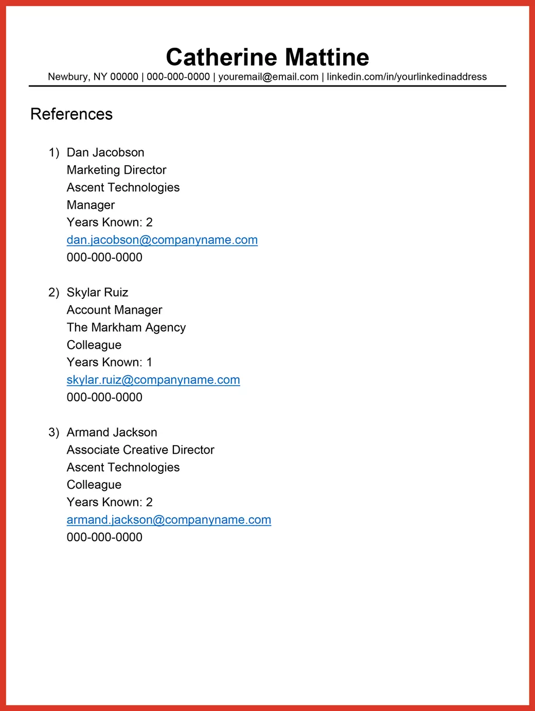 The Complete Guide To Job References Including Examples & Templates |  University Of Phoenix