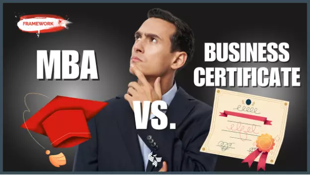 Watch on YouTube - MBA vs. Business Certificate: Which Is Right for You