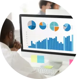 An employee monitoring data and results