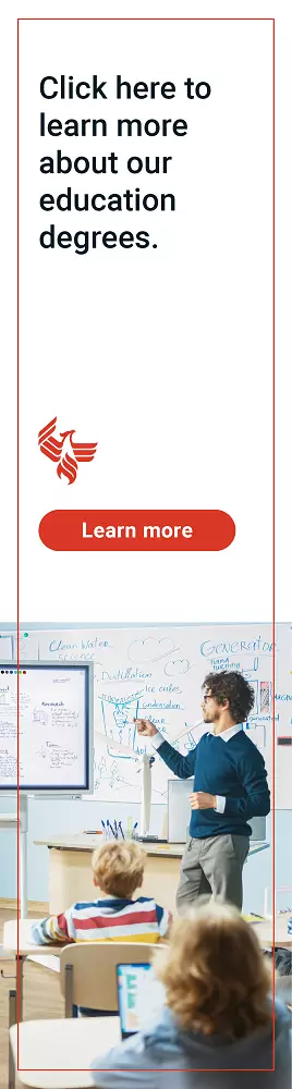 Pursue a degree in education